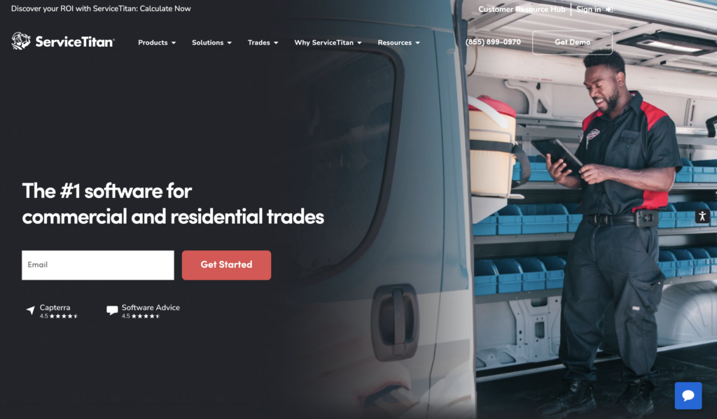 service titan website